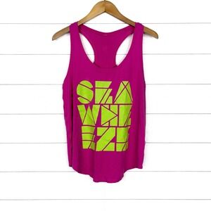 Lululemon Seawheeze 2019 Sonic Pink Graphic Love Tank Racerback